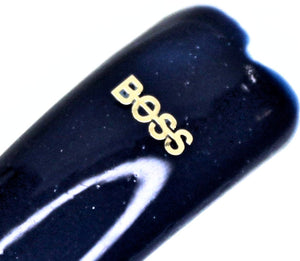 Nail Decals, Boss - 10 Decals for 99 cents