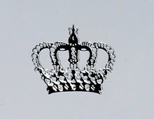 Load image into Gallery viewer, Nail Decals, Crown - 10 Decals for 99 cents
