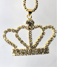 Load image into Gallery viewer, Crown, Princess, Queen Necklace,
