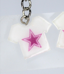 Dallas Cowboys Earrings, Pink Star