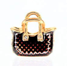 Load image into Gallery viewer, Purse, Purse Charms, Pink, Tan, Purple, Red or Black
