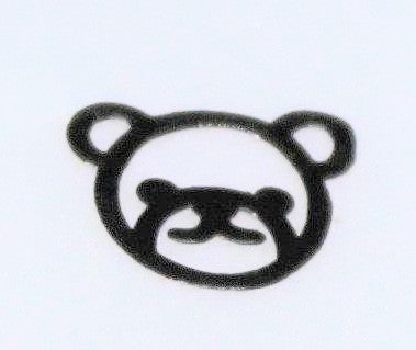 Nail Decals, Teddy Bear Face - 10 Decals for 99 cents