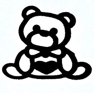 Nail Decals, Teddy Bear - 10 Decals for 99 cents