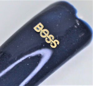 Nail Decals, Boss - 10 Decals for 99 cents
