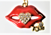 Load image into Gallery viewer, Lips, Large, Rhinestone
