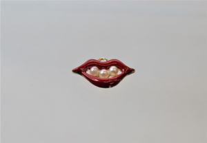 Lips, Small, Rhinestone