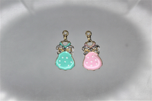 Load image into Gallery viewer, Dress, Dress Charms, Pink, or Blue Dress, Rhinestone Charm
