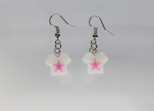 Load image into Gallery viewer, Dallas Cowboys Earrings, Pink Star
