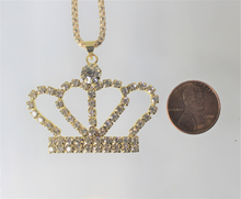 Load image into Gallery viewer, Crown, Princess, Queen Necklace,
