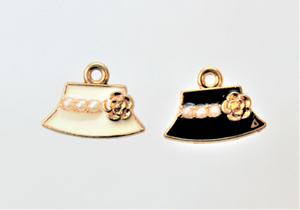 Hat, Tiny Fashion Hat Charms
