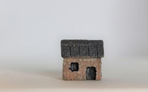 House, Miniature Resin House,