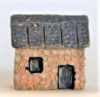 House, Miniature Resin House,