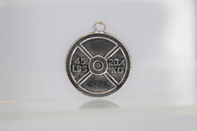Load image into Gallery viewer, 45 Pound Weight Lifting Plate Charm,

