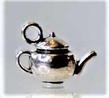 Teapot Charms, Tiny Teakettle, Coffee Pot