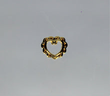 Load image into Gallery viewer, Nail Charms, Heart, Filigree
