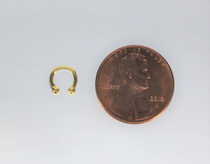 Nail Rivet, Nose Ring - 10 Pieces for 99 cents
