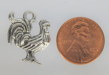 Load image into Gallery viewer, Rooster Charm, Fighting Rooster, Macho, Chicken
