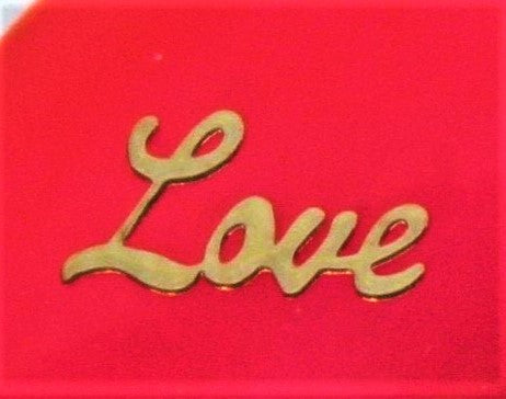 Nail Decals, Love - 10 Decals for 99 cents