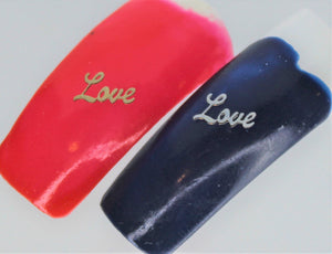 Nail Decals, Love - 10 Decals for 99 cents