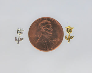 Nail Charms, Rose Bud - 5 Pieces for 99 Cents