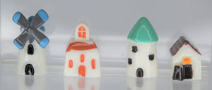 House, Windmill, Silo, Mission, Resin Miniature