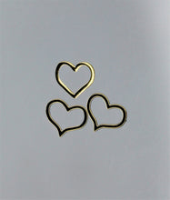 Load image into Gallery viewer, Nail Decals, Heart, Small - 10 Decals for 99 cents
