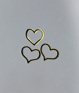 Nail Decals, Heart, Small - 10 Decals for 99 cents