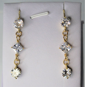 Earrings, Dangle Crystal Earrings,
