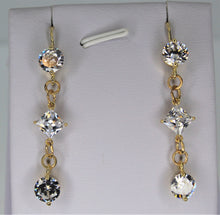 Load image into Gallery viewer, Earrings, Dangle Crystal Earrings,
