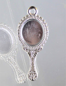Mirror, Looking Glass Charms,