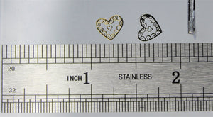 Nail Decals, Heart - 10 Decals for 99 cents