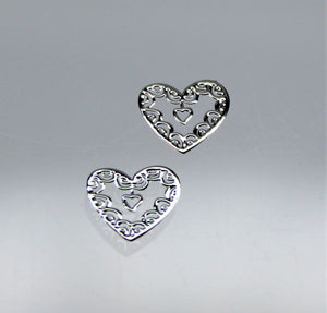 Nail Decals, Heart - 10 Decals for 99 cents
