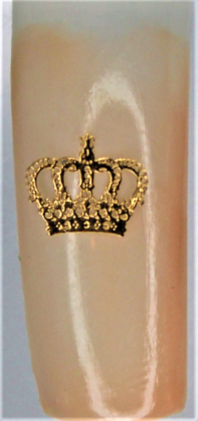 Nail Decals, Crown - 10 Decals for 99 cents